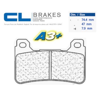 CL BRAKES Pastiglie Freno Anteriore Sinterizzate 1134A3+