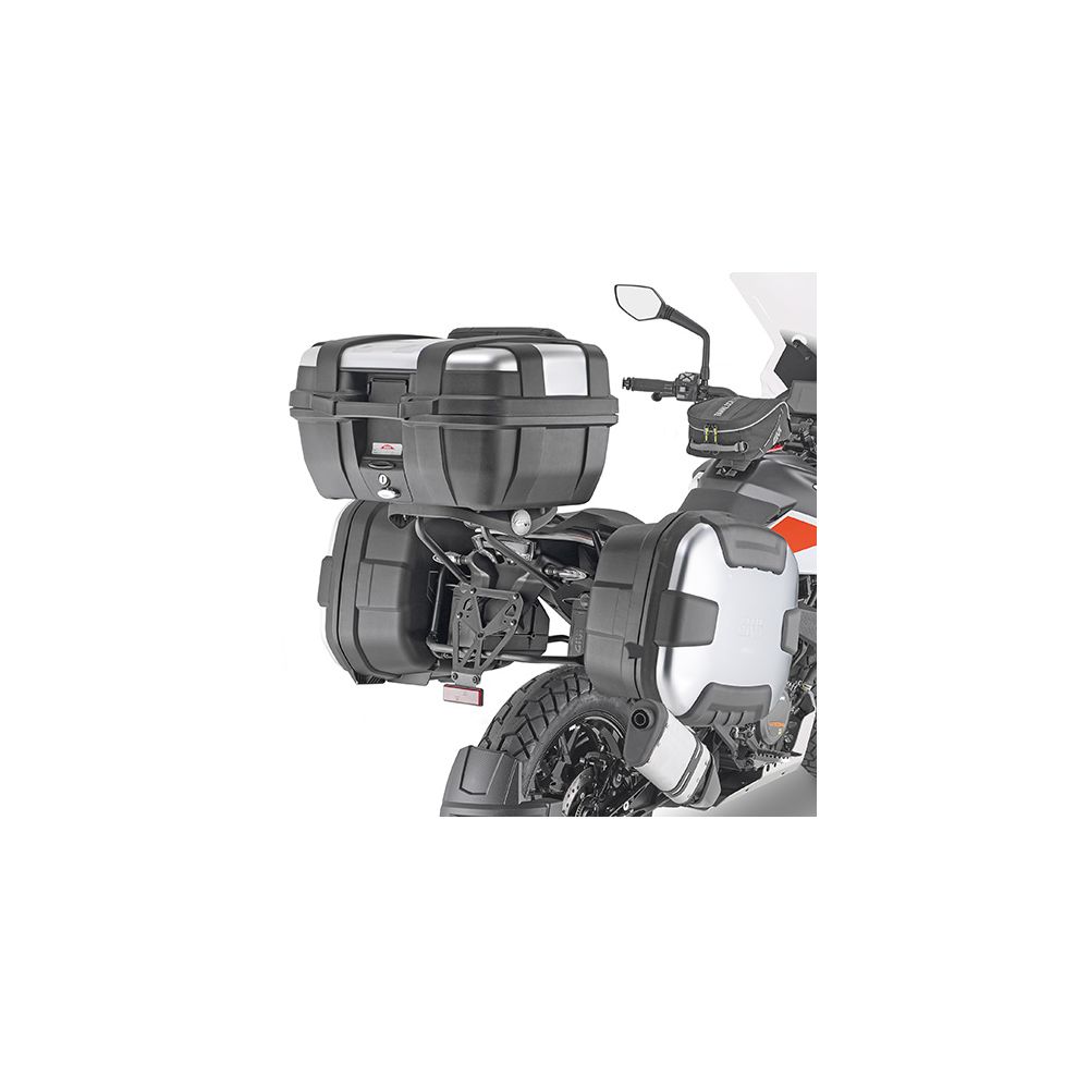 GIVI Portavaligie laterale per valigie MONOKEY o RETRO FIT per KTM ADVENTURE 390 2020 / 2023