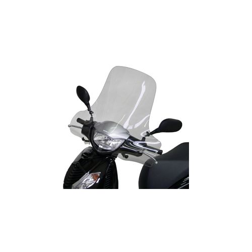 Cupolino classico trasparente altezza 46 cm per HONDA SH 125 2005 / 2008