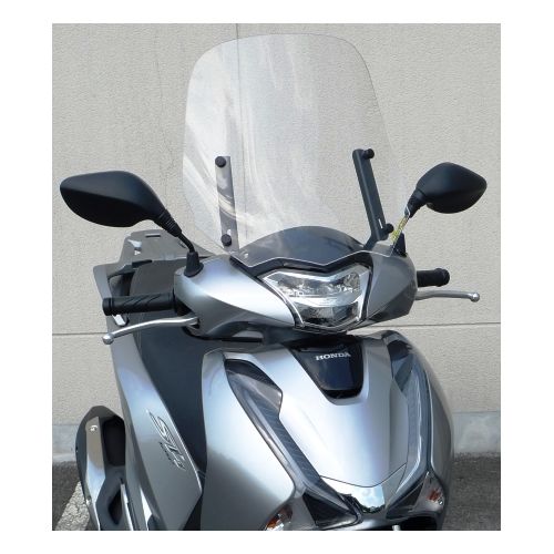 Cupolino classico trasparente altezza 43 cm per HONDA SH 125 2017 / 2020