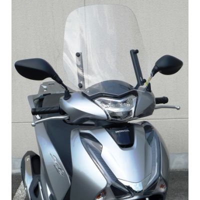 Cupolino classico trasparente altezza 43 cm per HONDA SH 125 2017 / 2020