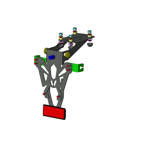 Portatarga per KAWASAKI Z 900 2017 / 2021 - Z 900 RS 2018 2019