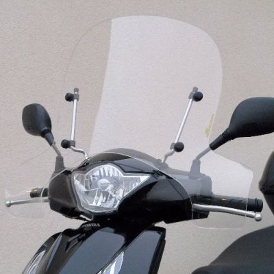 Cupolino classico trasparente altezza 38 cm per HONDA SH 125 2013 / 2016