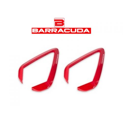 BARRACUDA Inserto intercambiabile specifico per retrovisore R-VERSION e D-VERSION - rosso