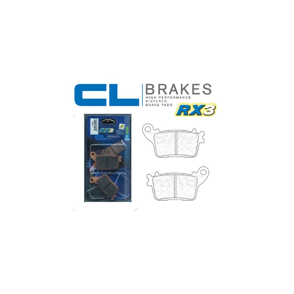 CL BRAKES 1174RX3 Pastiglie Freno Posteriore Sinterizzate