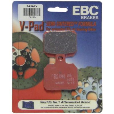 EBC Coppia Pastiglie Freno posteriore Semi-Sintered V-PAD FA266V