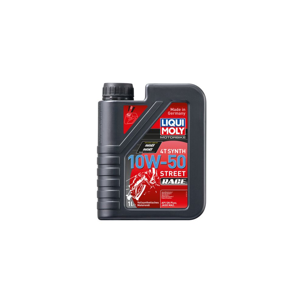 LIQUI MOLY Motorbike 4T Synth 10W-50 Street Race - 1 Litro