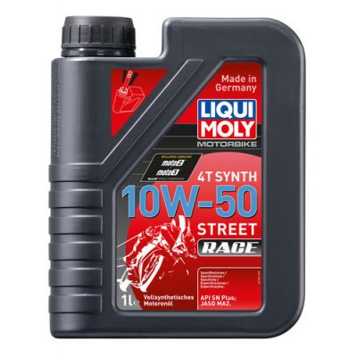 LIQUI MOLY Motorbike 4T Synth 10W-50 Street Race - 1 Litro