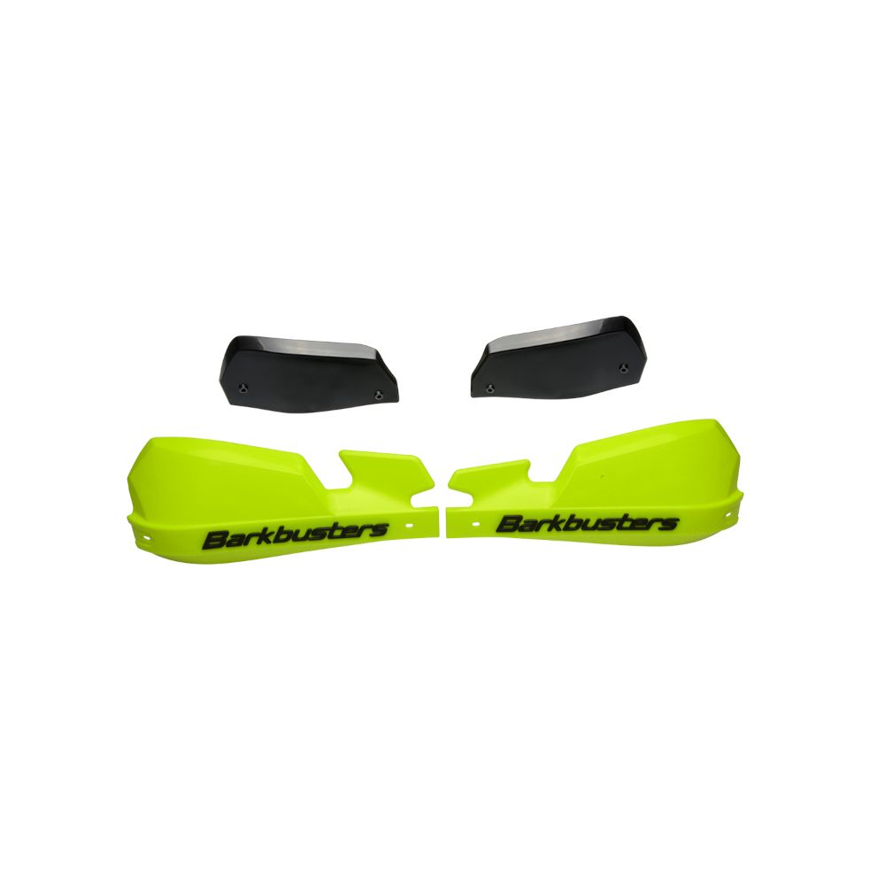 BARKBUSTERS Protezioni paramani in plastica VPS Giallo HiViz con deflettore frangivento