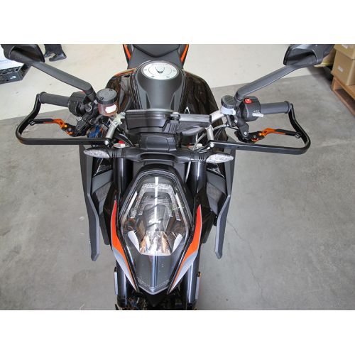 BARKBUSTERS Paramani nero BHG-054 - Due punti di aggancio per KTM SUPER DUKE 1290 R 2014 / 2020