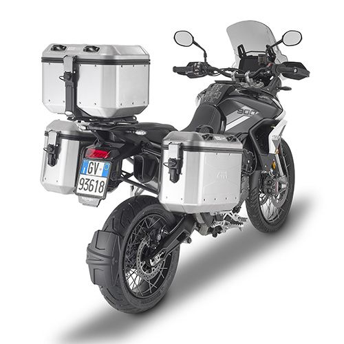 Coppia valigie laterali in alluminio naturale GIVI DLMK36 TREKKER DOLOMITI 36 litri