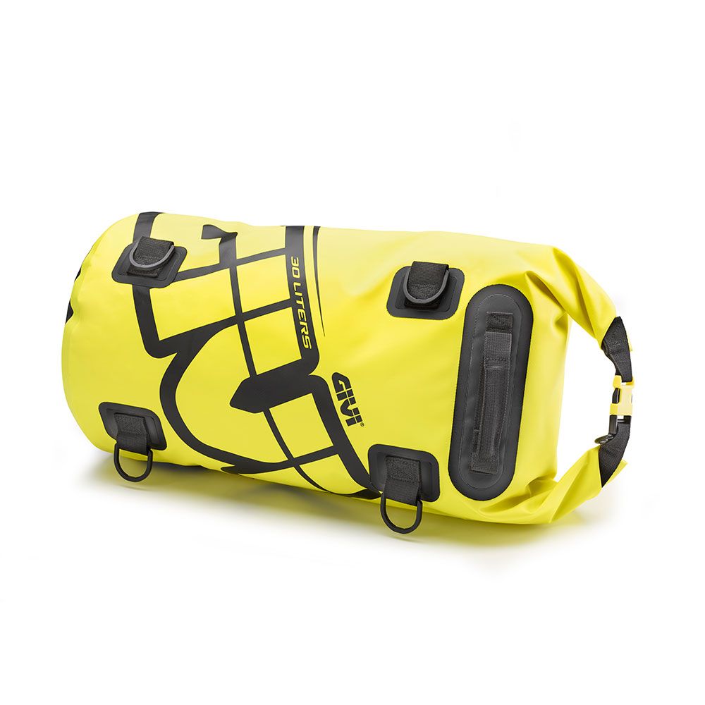 GIVI EA114FL Borsa rullo impermeabile da sella o portapacchi 30 litri giallo fluo