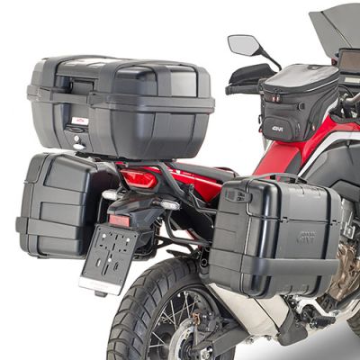 Portavaligie laterale per valigie GIVI MONOKEY per HONDA AFRICA TWIN 1100 2020 / 2023