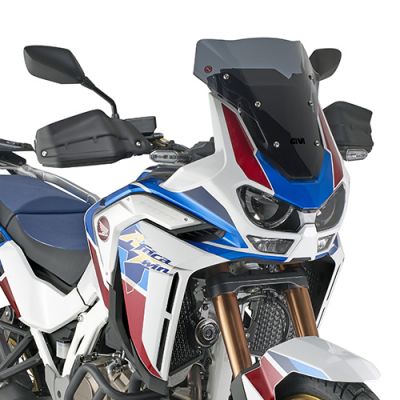 Cupolino GIVI basso sportivo fumè per HONDA AFRICA TWIN CRF 1100 L ADVENTURE SPORTS 2020 / 2024