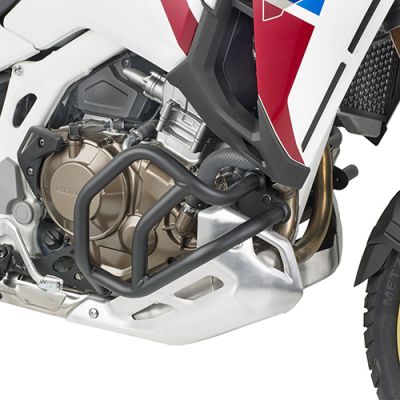 Paramotore tubolare nero GIVI per HONDA AFRICA TWIN 1100 / ADVENTURE SPORTS 2020 / 2023