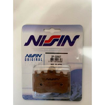 NISSIN Coppia pastiglie freno anteriore sinterizzate 2P329ST