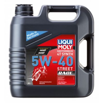 LIQUI MOLY Motorbike 4T Synth 5W-40 Street Race - 4 Litri