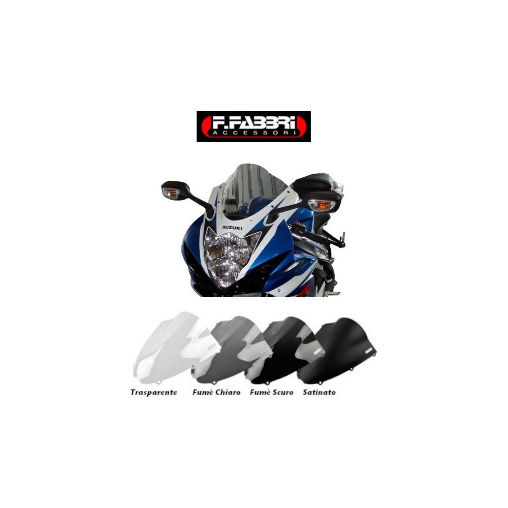 Fabbri Cupolino DOUBLE BUBBLE per Suzuki GSX-R 600 / 750 2011 2012 2013