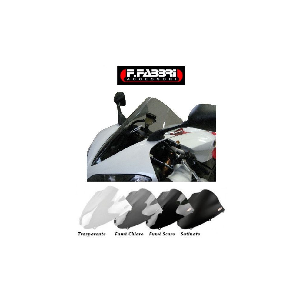 Fabbri Cupolino DOUBLE BUBBLE per Yamaha YZF R1 2007 2008