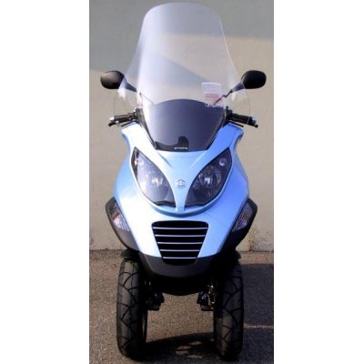 FABBRI Parabrezza Trasparente EXCLUSIVE per Piaggio MP3 125 / 250 / 300 / 400 2006 / 2013