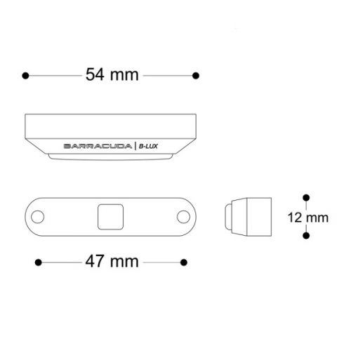 BARRACUDA Fanale posteriore MICRO TIGER LED