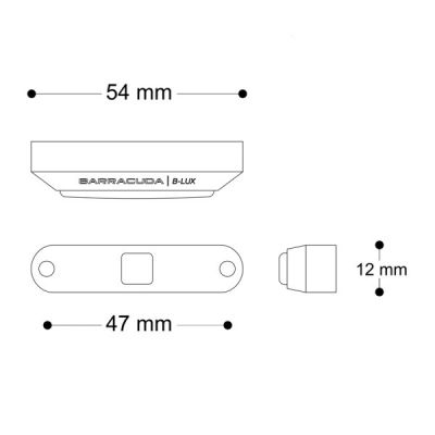 BARRACUDA Fanale posteriore MICRO TIGER LED