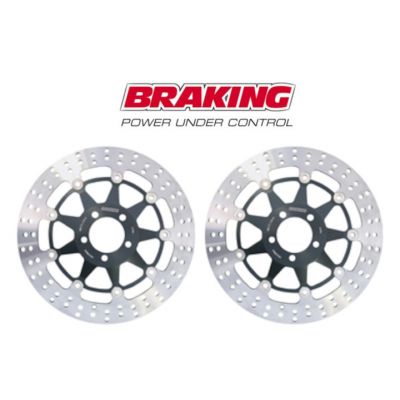 BRAKING 2 Dischi Freno Anteriore STX71 per YAMAHA