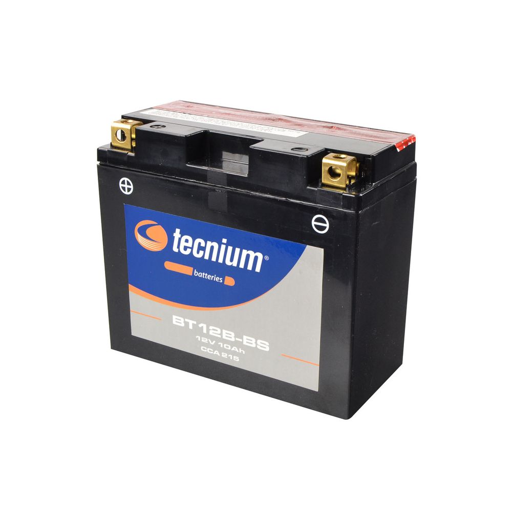 TECNIUM BATTERIA Senza Manutenzione con Acido BT12B-BS - 12V 10Ah