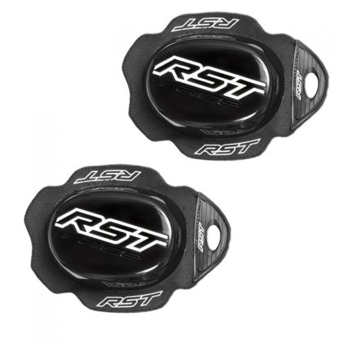 RST TPU Puller Wet Knee Sliders coppia saponette protezione ginocchia colore nero