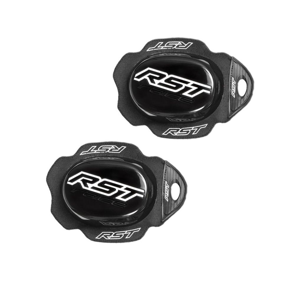 RST TPU Puller Wet Knee Sliders coppia saponette protezione ginocchia colore nero