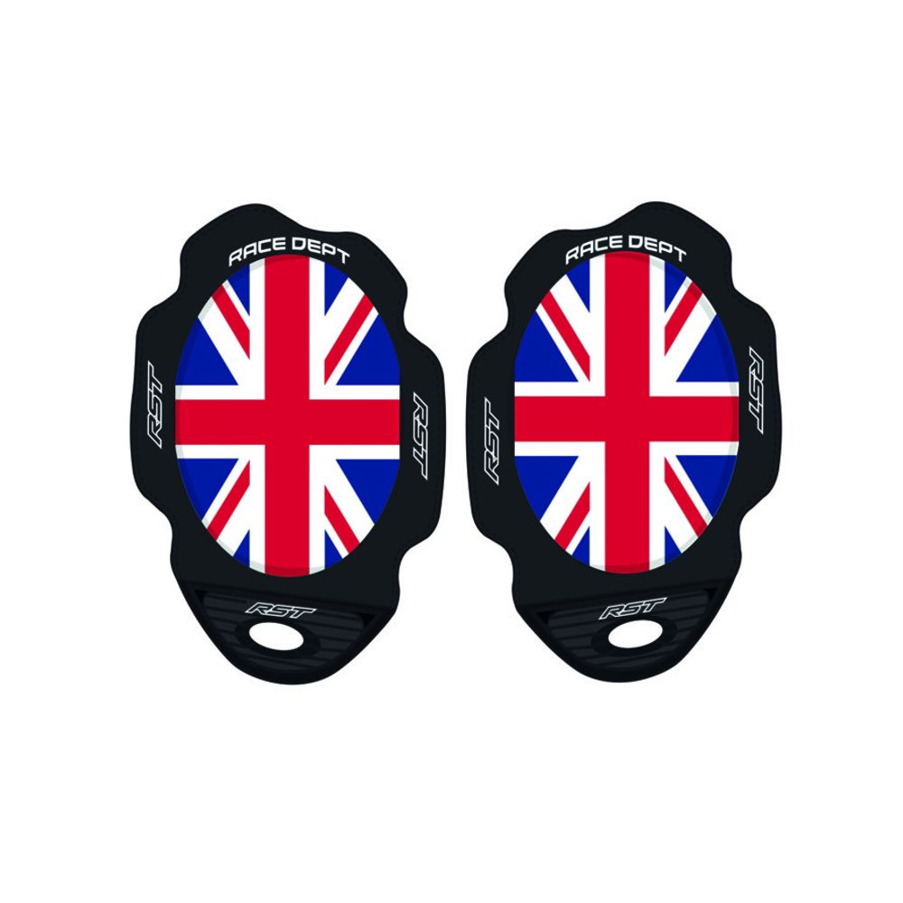 RST UNION JACK coppia saponette protezione ginocchia