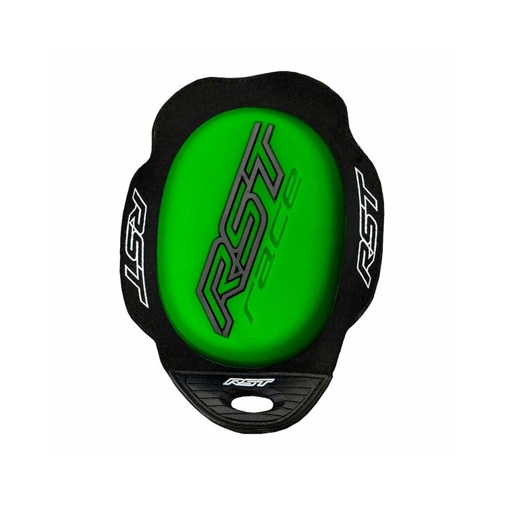 RST RACE DEPT Verde Fluo coppia saponette protezione ginocchia