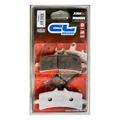 CL BRAKES 1185XBK5 Coppia Pastiglie Freno Anteriore Schermo ceramico