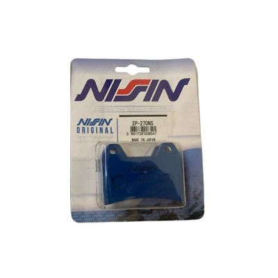 NISSIN 2P270NS Coppia pastiglie freno anteriore semi metalliche