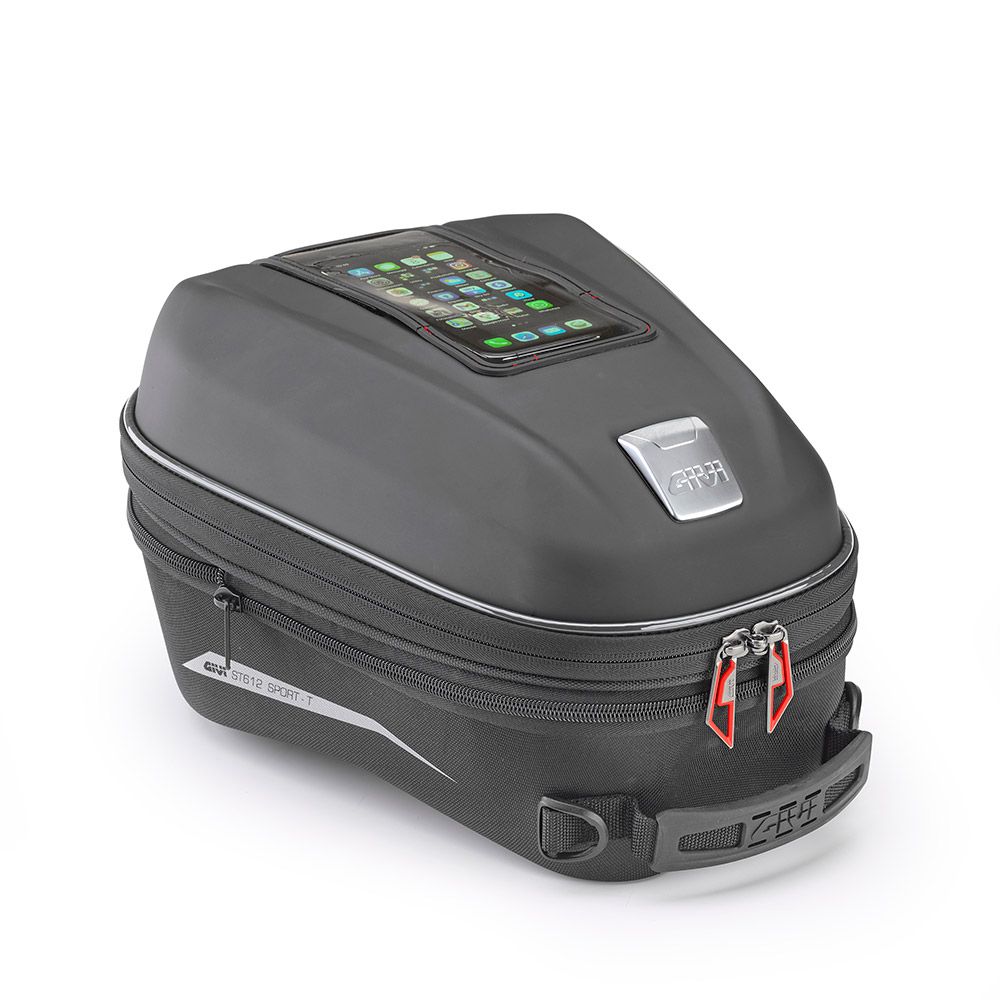 GIVI ST612+ TANKLOCK Borsello da serbatoio estensibile da 12 a 15 litri