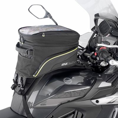 GIVI EA142 Borsa da serbatoio 25 litri estensibile con inclusa base per moto Enduro