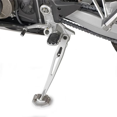 GIVI Supporto specifico per allargare superficie di appoggio cavalletto laterale originale per APRILIA TUAREG 660 2021 / 2024