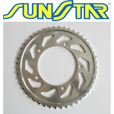 SUNSTAR Corona in acciaio passo 428 per HONDA CB 125 F 2015 / 2020 - CBR 125 R 2011 / 2017