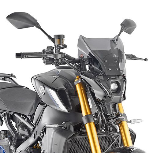 GIVI Cupolino fumé con attacchi per YAMAHA MT-09 / SP 2021 / 2023