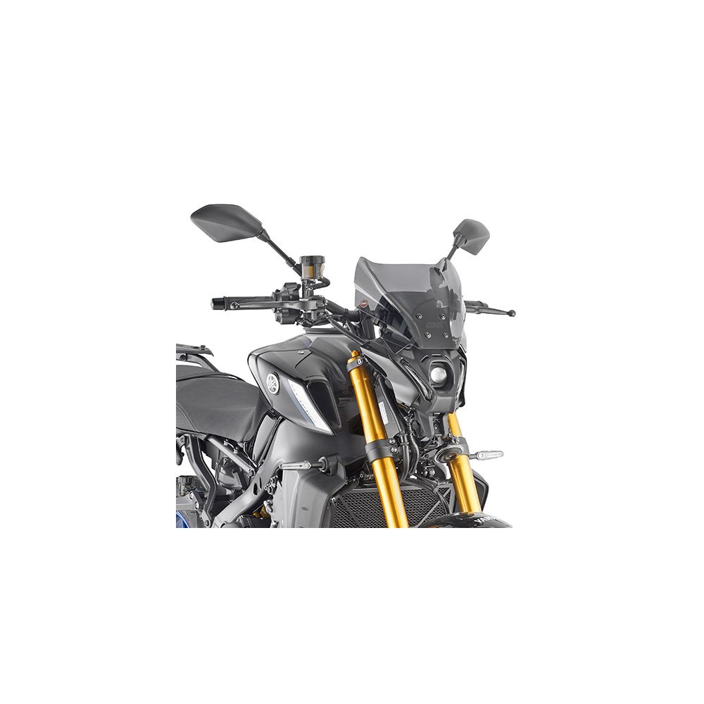 GIVI Cupolino fumé con attacchi per YAMAHA MT-09 / SP 2021 / 2023