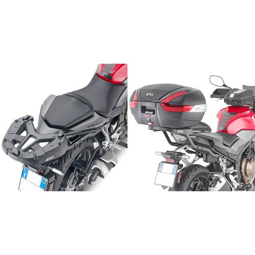 GIVI Attacco posteriore per bauletto MONOKEY - MONOLOCK per HONDA CB 500 F 2019 / 2023