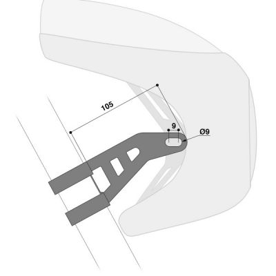 BARRACUDA Kit staffe per FARO XL - UNIVERSALE