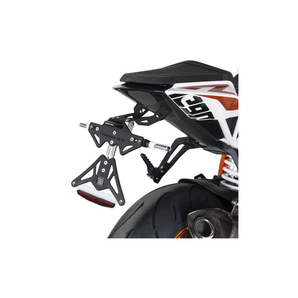 BARRACUDA PORTATARGA RECLINABILE per KTM 1290 SUPER DUKE 2013 / 2019