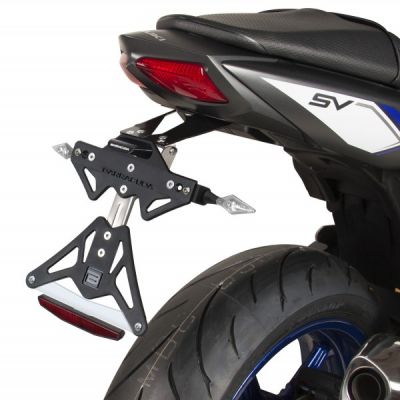 BARRACUDA PORTATARGA RECLINABILE PER SUZUKI SV 650 2016 / 2022