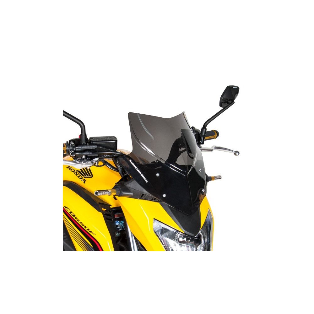 BARRACUDA Cupolino AEROSPORT fumè scuro per HONDA CB 650 F 2015 2016