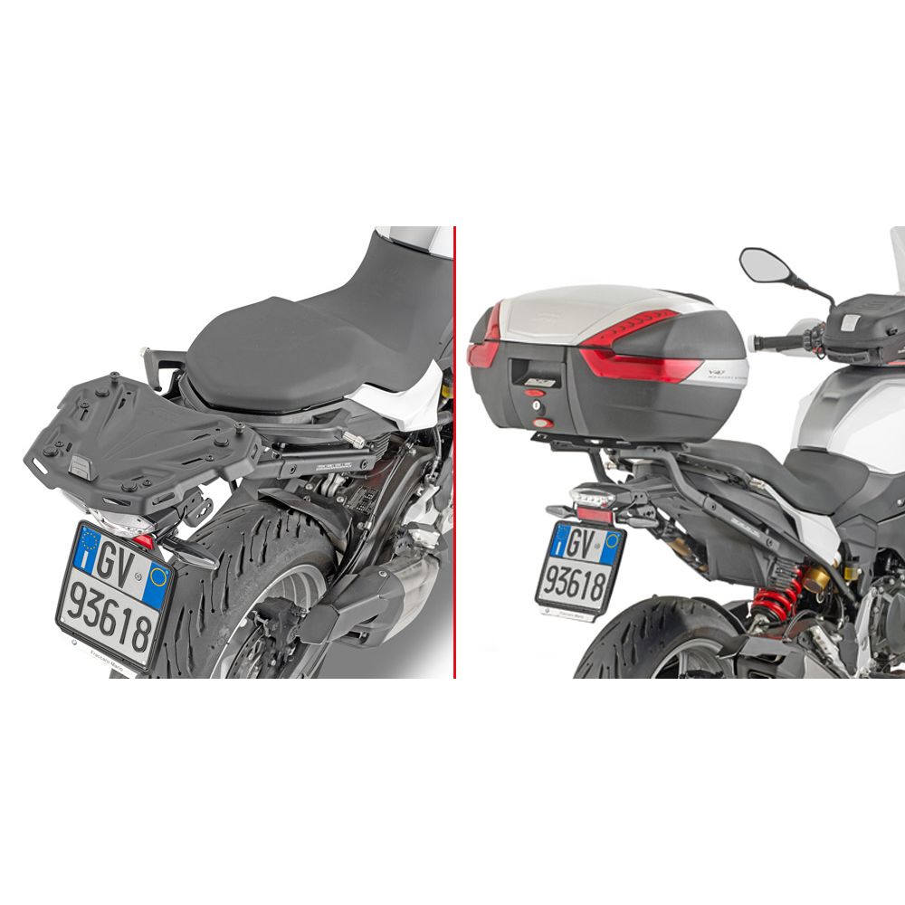 GIVI Attacco posteriore specifico per bauletto MONOKEY - MONOLOCK per BMW F 900 R - F 900 XR 2020 / 2023