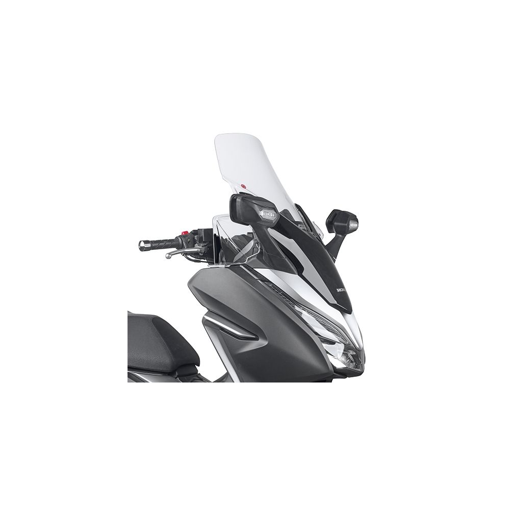 GIVI Coppia di deflettori paramani fissi trasparenti per HONDA FORZA 125 / 300 / 350