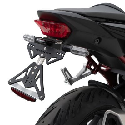 BARRACUDA Portatarga reclinabile specifico per frecce originali per HONDA HORNET 750 2023