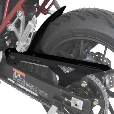 BARRACUDA Parafango Posteriore Nero Opaco con Paracatena per HONDA HORNET 750 2023