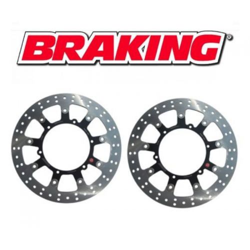 BRAKING KT03FL 2 Dischi Freno Anteriore Tondo Flottante R-FLO per KTM ADVENTURE 640 / 950 / 990